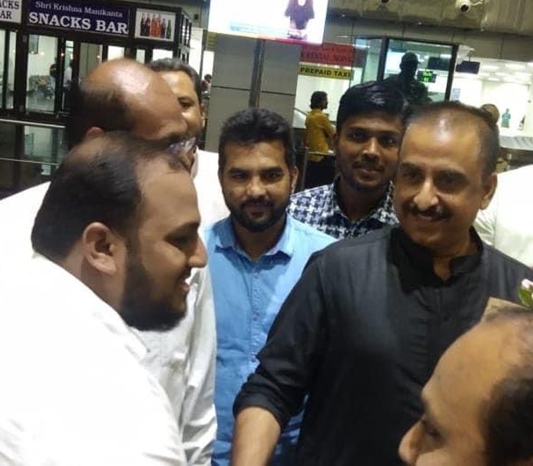 Welcoming MP Imtiyaz Jaleel