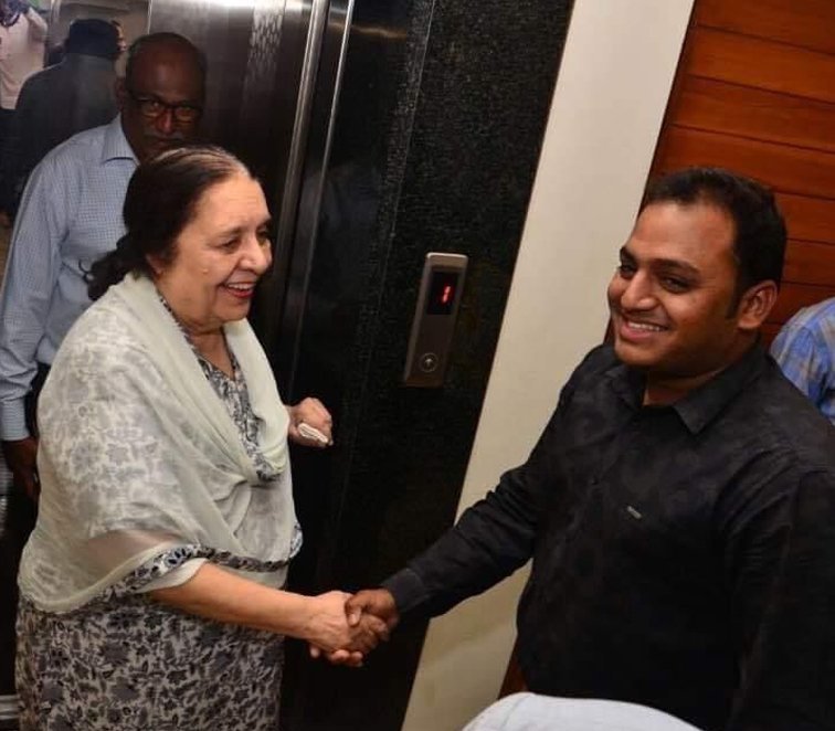 Mentorship with Late Padma Shri Fatema Zakaria