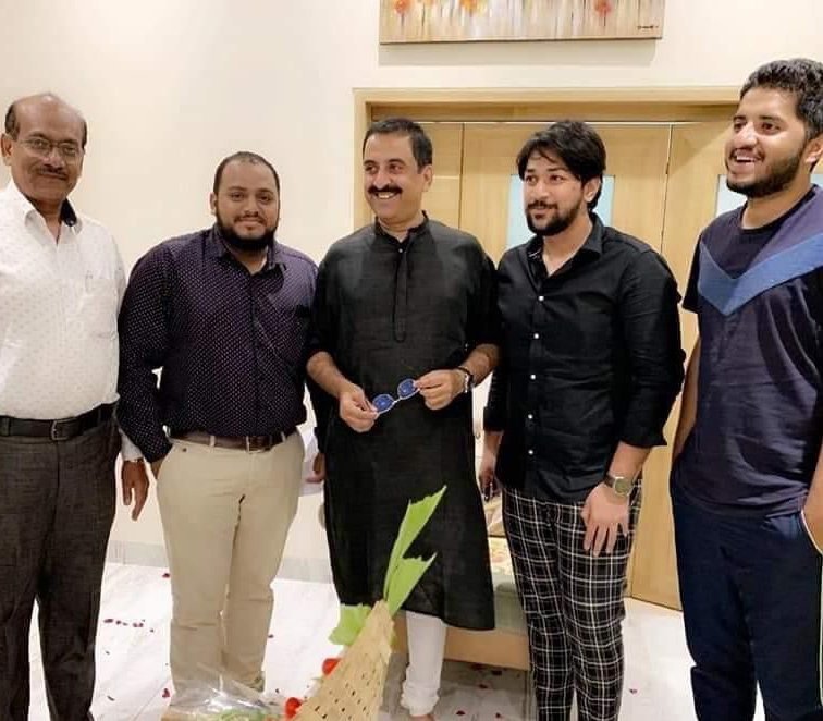 Delegation with MP Imtiyaz Jaleel